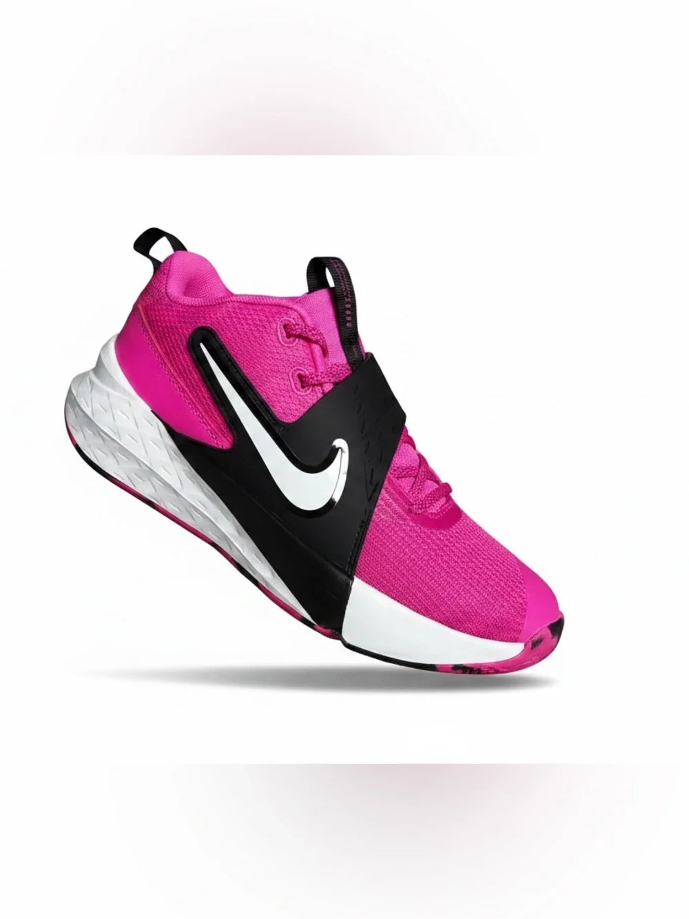 Nike Team Hustle D12 Basketball Sneakers Big Kids Size 5Y /Size 6.5 Women